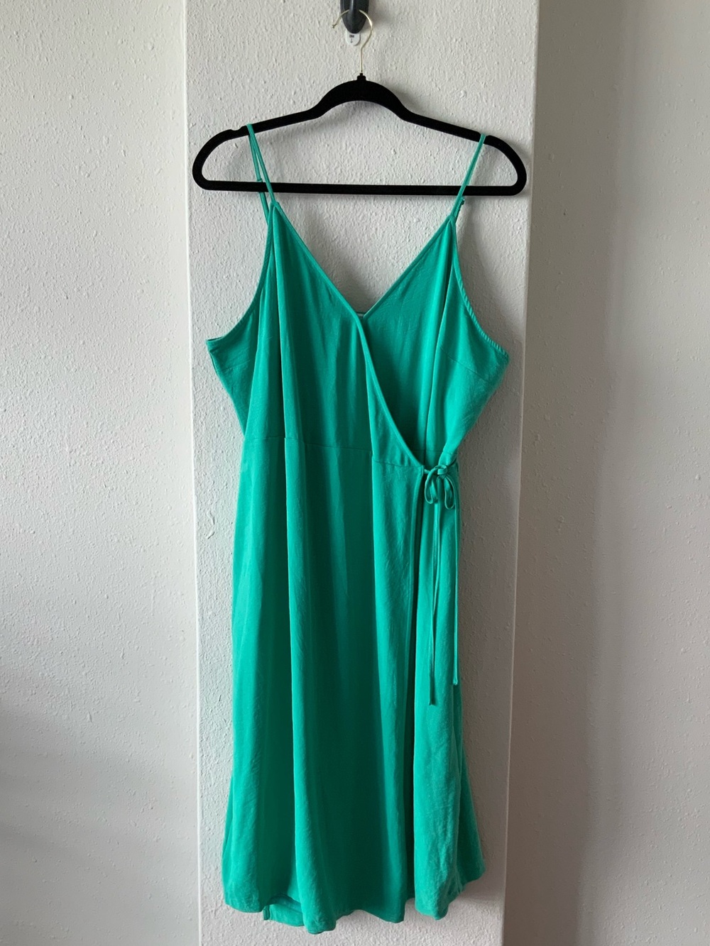 Nine West Teal Wrap Dress Sz XL